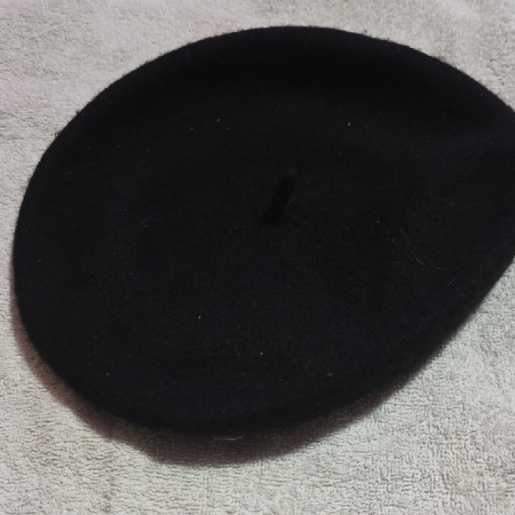 Other - Classic Black Beret for Men